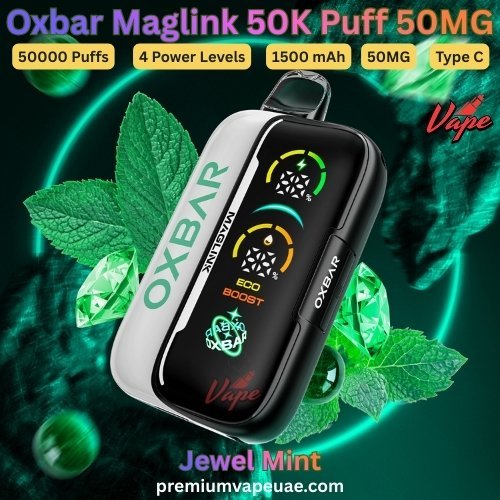 Oxbar Maglink 50000 Puffs 50MG Jewel Mint