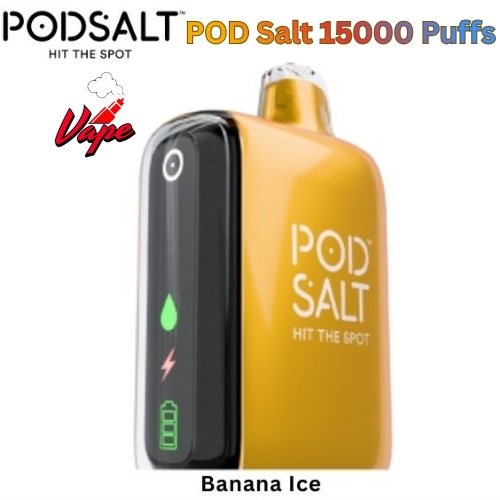 POD Salt 15000 Puffs Banana lce