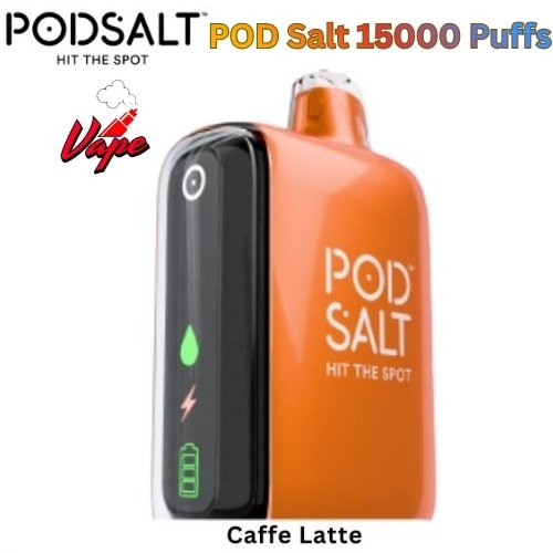 POD Salt 15000 Puffs Caffe Latte