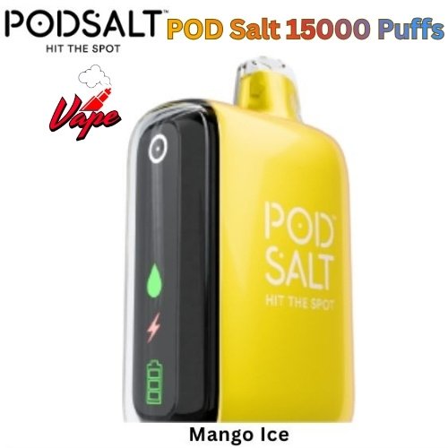 POD Salt 15000 Puffs Mango lce