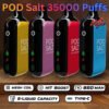 POD Salt 35000 Puffs 20MG and 50MG All Flavors (1)