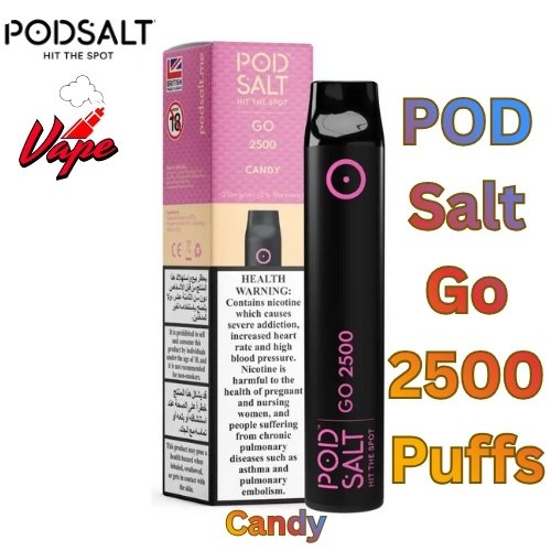 POD Salt Go 2500 Puffs Candy