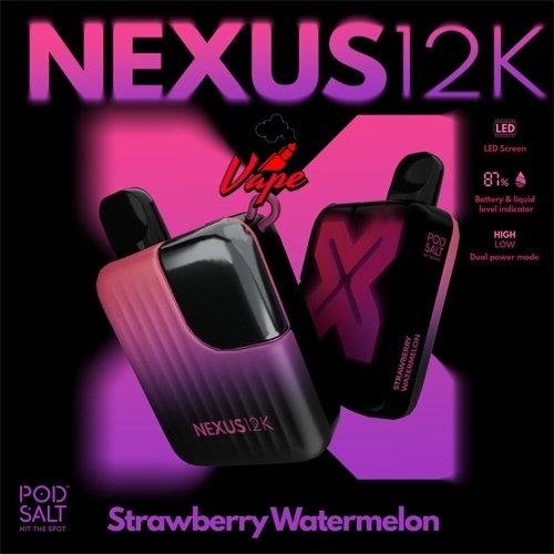 POD Salt Nexus 12000 Puffs Strawberry Watermelon