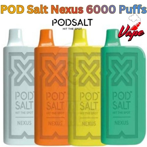 POD Salt Nexus 6000 Puffs All Flavors