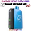 Pod Salt 15000 Puffs 20MG Blue Raspberry in Sharjah