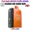 Pod Salt 15000 Puffs 20MG Caffe Latte in UAE