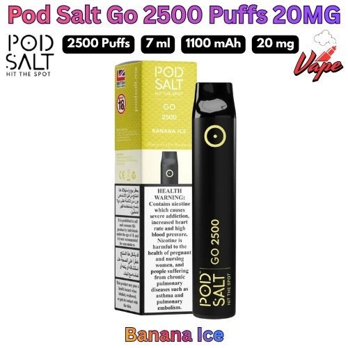 Pod Salt Go 2500 Puffs 20MG in UAE