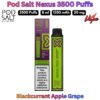 Pod Salt Nexus 3500 Puffs 20MG Blackcurrant Apple Grape in Abu Dhabi