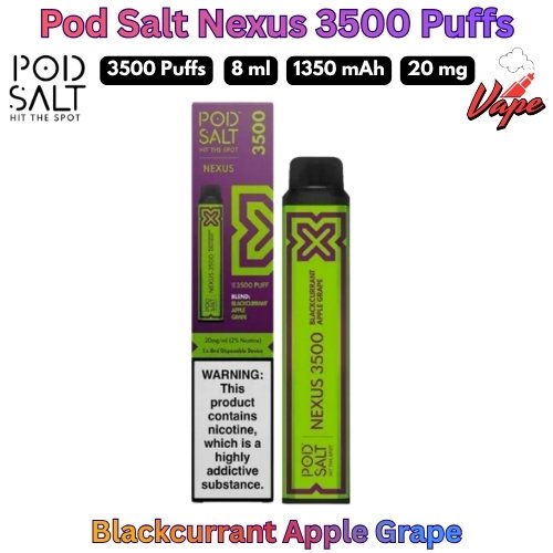 Pod Salt Nexus 3500 Puffs 20MG in UAE