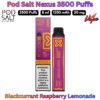 Pod Salt Nexus 3500 Puffs 20MG Blackcurrant Raspberry Lemonade in Sharjah