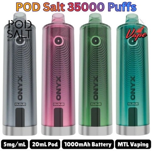 Pod Salt Onyx Cloud 25000 Puffs 5MG All Flavors