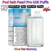 Pod Salt Pearl Pro 10000 Puffs 20MG Blue Raz Gummy in Sharjah