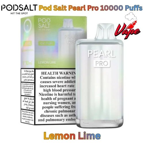 Pod Salt Pearl Pro 10000 Puffs Lemon Lime