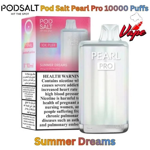Pod Salt Pearl Pro 10000 Puffs Summer Dreams