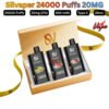 Silvaper 24000 Puffs 20mg All Flavors (3)