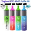 Tugboat EVO 4500 Puffs 50MG All Flavors in Dubai