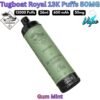 Tugboat Royal 13000 Puffs 50MG Gum Mint in Abu Dhabi