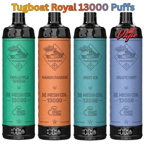 Tugboat Royal 13000 Puffs All Flavors (1)