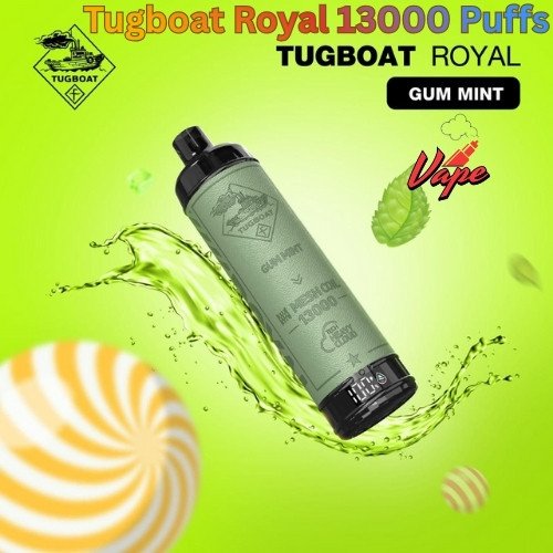 Tugboat Royal 13000 Puffs Gum Mint