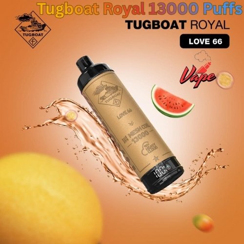 Tugboat Royal 13000 Puffs Love 66
