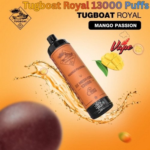 Tugboat Royal 13000 Puffs Mango Passion