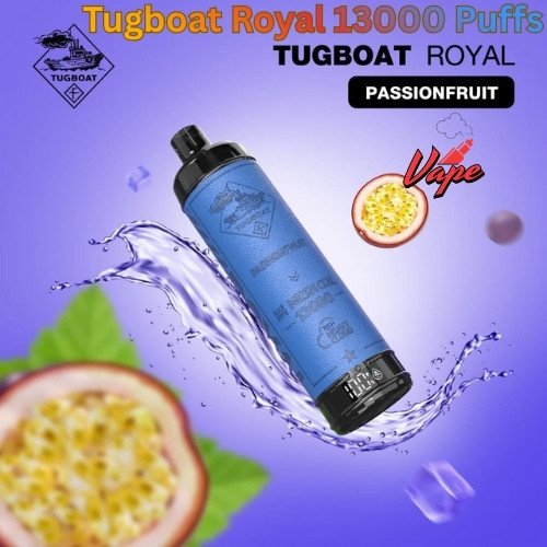Tugboat Royal 13000 Puffs Passion Fruit