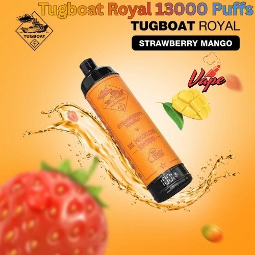 Tugboat Royal 13000 Puffs Strawberry Mango