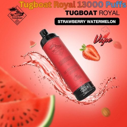 Tugboat Royal 13000 Puffs Strawberry Watermelon