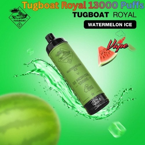 Tugboat Royal 13000 Puffs Watermelon Ice