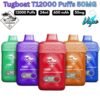 Tugboat T12000 Puffs 50MG All Flavors in Dubai