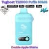 Tugboat T12000 Puffs 50MG Double Apple Shisha in UAE