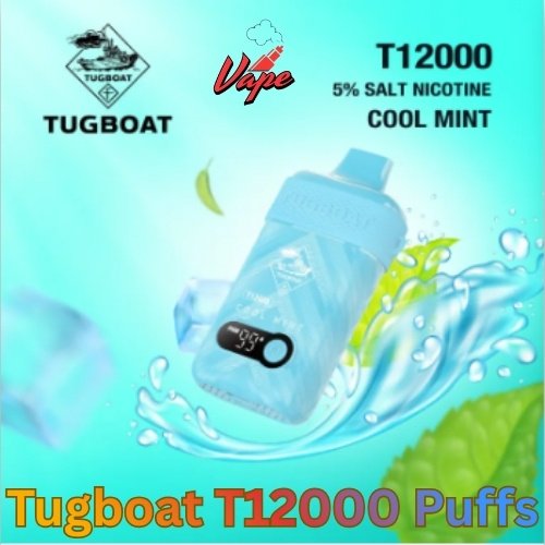 Tugboat T12000 Puffs Cool Mint