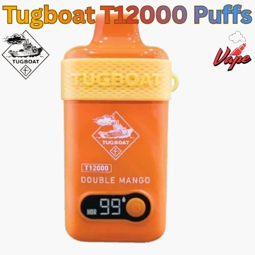 Tugboat T12000 Puffs Double Mango