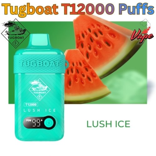 Tugboat T12000 Puffs Lush Ice