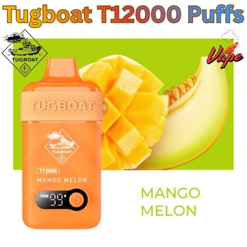 Tugboat T12000 Puffs Mango Melon
