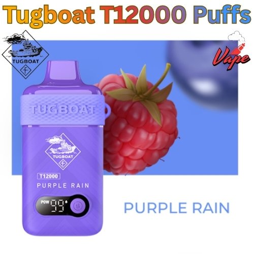 Tugboat T12000 Puffs Purple Rain