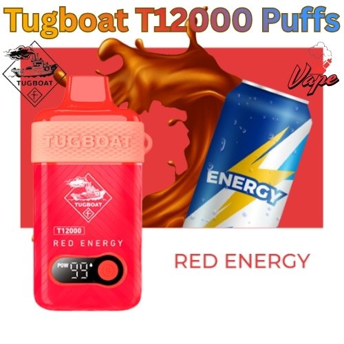 Tugboat T12000 Puffs Red Energy