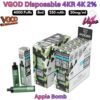 VGOD Disposable Pod 4KR 4000 Puffs 20MG Apple Bomb in UAE
