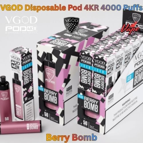 VGOD Disposable Pod 4KR 4000 Puffs Berry Bomb