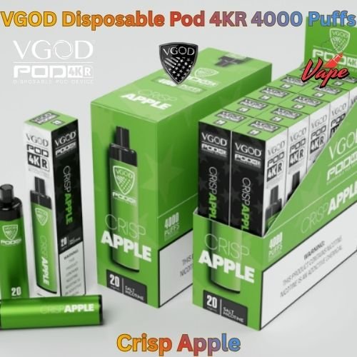 VGOD Disposable Pod 4KR 4000 Puffs Crisp Apple