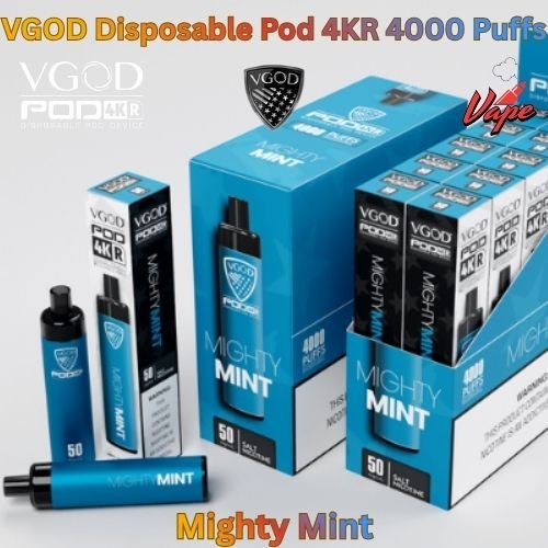 VGOD Disposable Pod 4KR 4000 Puffs Mighty Mint