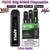 VGOD Stig 60MG Disposable Pod Crisp Apple in UAE