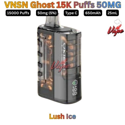 VNSN Ghost 15000 Puffs 50MG Lush Ice