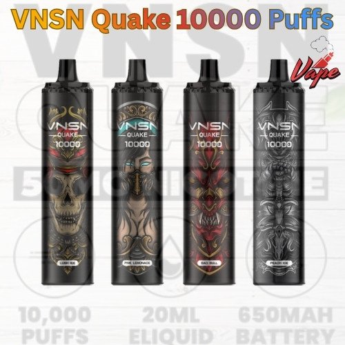 VNSN Quake 10000 Puffs 50MG All Flavors