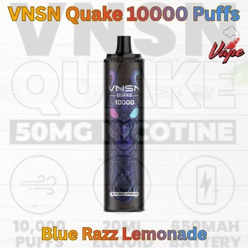 VNSN Quake 10000 Puffs Blue Razz Lemonade