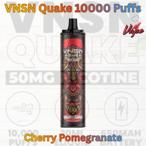 VNSN Quake 10000 Puffs Cherry Pomegranate