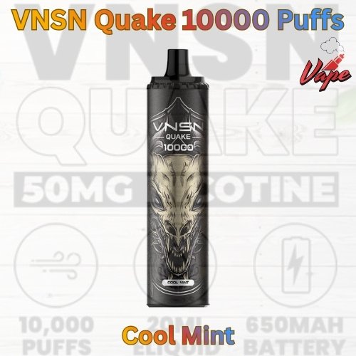 VNSN Quake 10000 Puffs Cool Mint