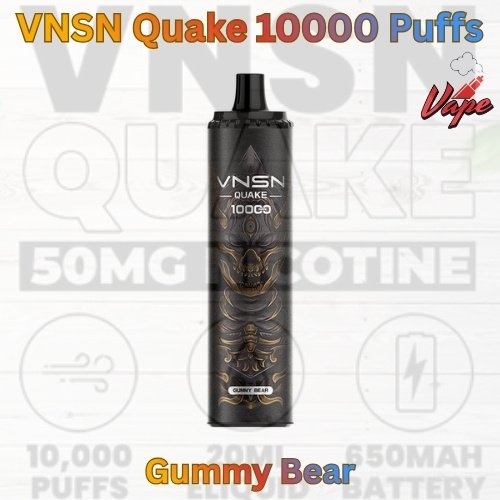 VNSN Quake 10000 Puffs Gummy Bear