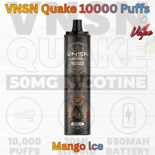 VNSN Quake 10000 Puffs Mango lce