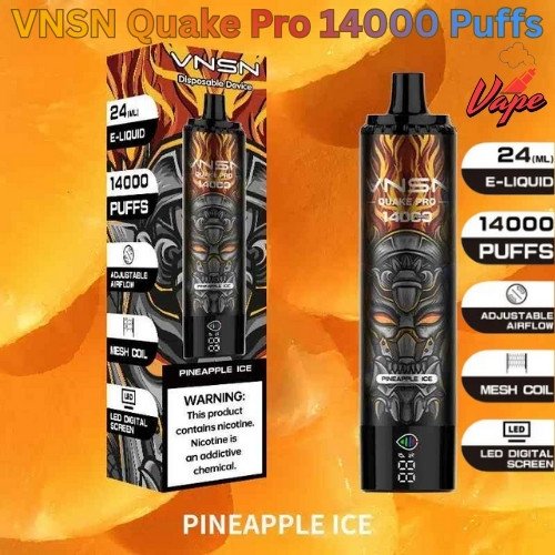 VNSN Quake Pro 14000 Puffs Pineapple Ice